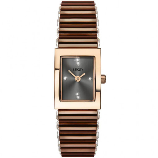 SEKSY EDGE SWAROVSKI CRYSTALS - S-2914.37 - WOMEN'S WATCH