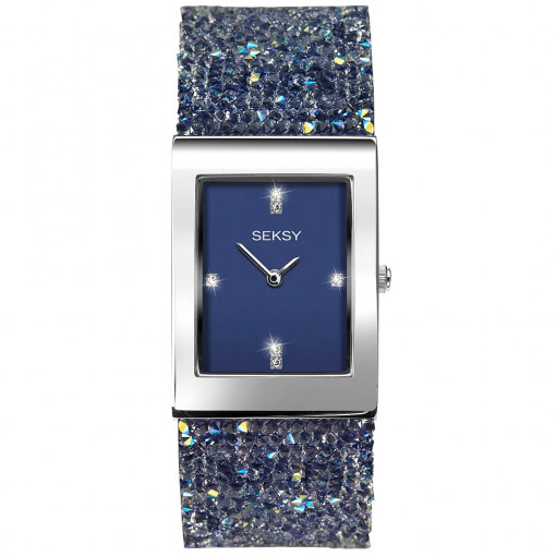 SEKSY ROCKS SWAROVSKI CRYSTALS - S-2758.37 - ДАМСКИ АНАЛОГОВ ЧАСОВНИК