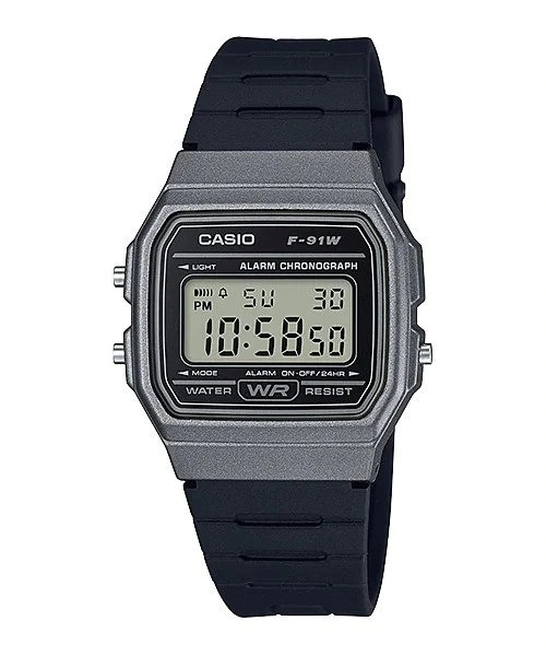 Casio Retro Vintage F-91WM-1BDF Унисекс часовник