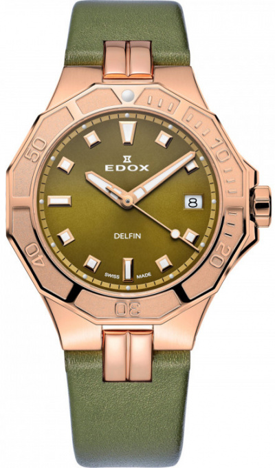 EDOX DELFIN THE ORIGINAL 53020-37RC-VR - Дамски часовник