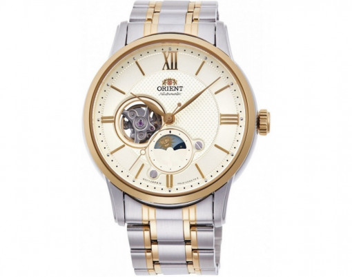 Orient Open Heart Sun & Moon Automatic RA-AS0007S10B - Men's Watch