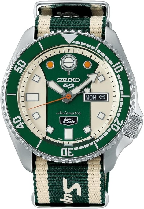 Seiko 5 Sports Honda Super Cub Limited Edition SRPJ49K1 - Мъжки часовник