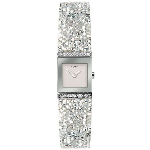 SEKSY SWAROVSKI CRYSTALS - S-40042.37 - ДАМСКИ АНАЛОГОВ ЧАСОВНИК