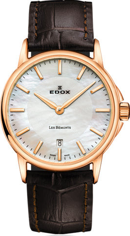 Edox Les Bemonts 57001-37R-NAIR - Women's Watch