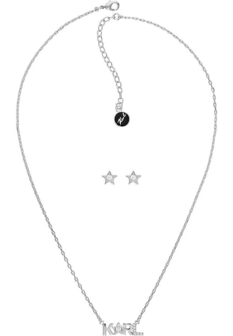 Karl Lagerfeld 5512307 - Дамски комплект колие и обеци