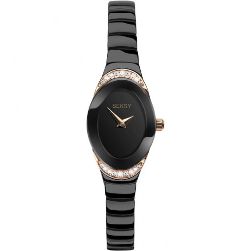SEKSY SWAROVSKI CRYSTALS ELEGANCE - S-2298.00 - ДАМСКИ АНАЛОГОВ ЧАСОВНИК