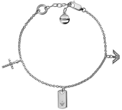 Дамска сребърна гривна Emporio Armani EG3064040