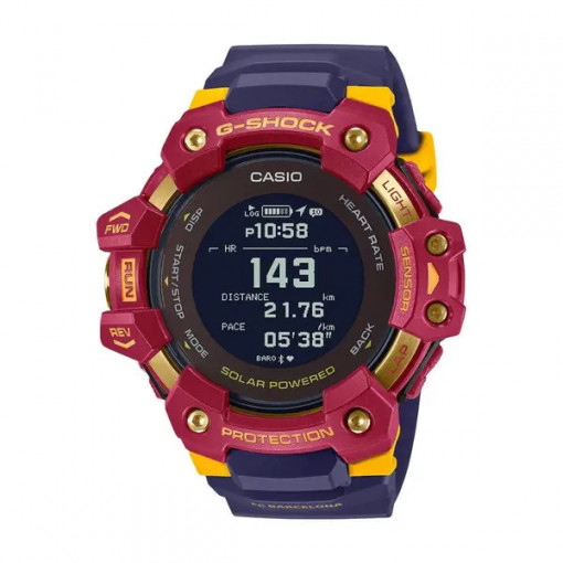 CASIO G-SHOCK G-SQUAD FC BARCELONA LIMITED EDITION GBD-H1000BAR-4ER - Men's Watch