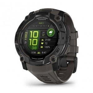 Garmin Instinct® 3 – 50мм AMOLED черен с Charcoal каишка