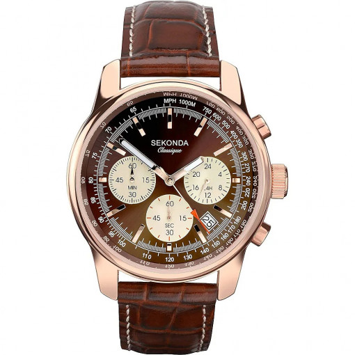 SEKONDA CHRONOGRAPH - S-1482.27 - МЪЖКИ АНАЛОГОВ ЧАСОВНИК