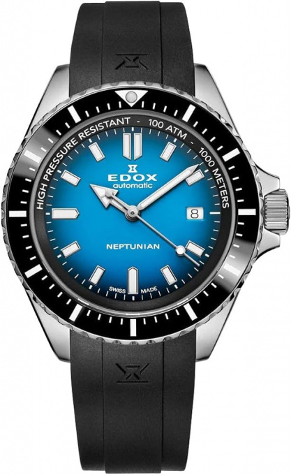 EDOX NEPTUNIAN AUTOMATIC 80120-3NCA-BUIDN - Мъжки часовник