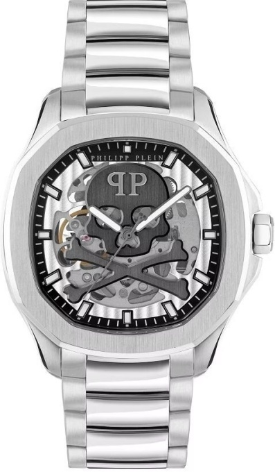 Philipp Plein Skeleton High-Conic Automatic PWRAA0223 - Мъжки часовник