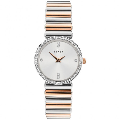 SEKSY EDGE SWAROVSKI CRYSTALS - S-40045.94 - ДАМСКИ АНАЛОГОВ ЧАСОВНИК