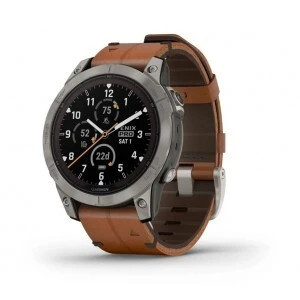 Garmin Fenix 7 Pro Sapphire Solar Edition Titanium с Chestnut кожена каишка Смарт часовник