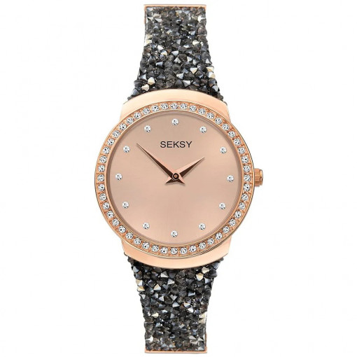 SEKSY SWAROVSKI CRYSTALS - S-40041.94 - ДАМСКИ АНАЛОГОВ ЧАСОВНИК