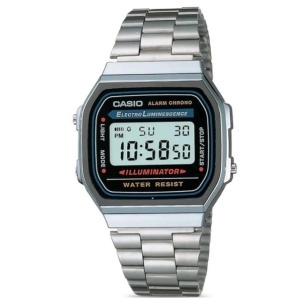 CASIO A168WA-1WDF - Мъжки часивник - Img 1
