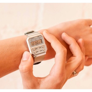 Casio Vintage A100WEF-8AEF - Унисекс часовник - Img 3