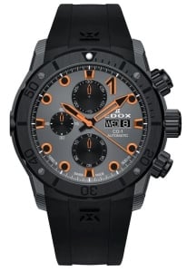 EDOX CO-1 Carbon Chrono Automatic 01125-CCN-GNO - Мъжки часовник