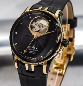 EDOX Grand Ocean Automatic 85012-357JN-NID - Дамски часовник - Img 5
