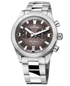 EDOX Skydiver Chrono Set 10116-3-GRIDN - Мъжки часовник