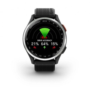 Garmin Approach® S44 - Silver Aluminium безел с Black силиконова каишка - Смарт часовник - Img 2