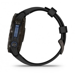 Garmin Descent™ Mk3i – 51 мм|Carbon grey DLC титан с черна силиконова каишка - Смарт часовник - Img 4