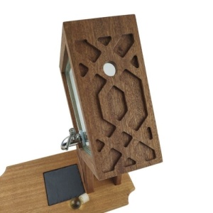 Mahogany Desktop Alcohol Dispenser - Img 7