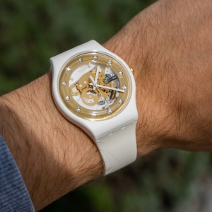 Swatch SUOZ148 - Унисекс часовник - Img 2