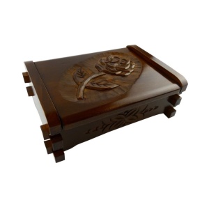 Wood-Carved Jewelery Chest In Various Variants - Img 1