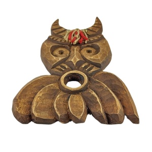 Wood-Carved Kukeri Panel - Img 3