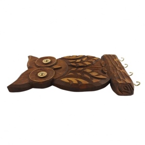 Wooden Key Holder with a Choice of 2 Designs - Img 3