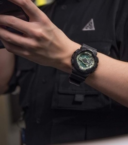 Casio G-Shock GA-110CD-1A3ER - Мъжки часовник - Img 5