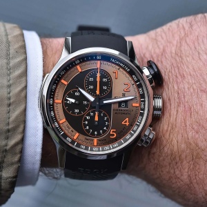 EDOX Chronorally Automatic 01129-TNCA-BENO - Мъжки часовник - Img 3