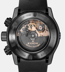 EDOX CO-1 Carbon Chrono Automatic 01125-CCN-NR - Мъжки часовник - Img 2
