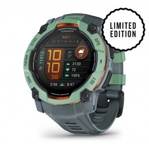 GARMIN Instinct® 3 – 50 mm AMOLED  Limited Edition - Neotropic with Twilight Strap