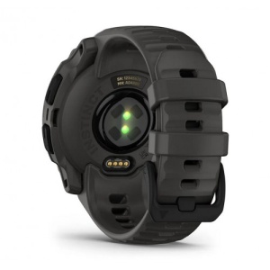 Garmin Instinct E – 45 мм, Black с Charcoal каишка - Смарт часовник - Img 5
