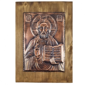 Handcrafted Icon of Christ Pantocrator