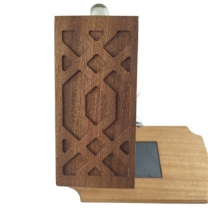 Mahogany Desktop Alcohol Dispenser - Img 8