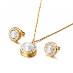 Set Women's Necklace and Earrings Lee Cooper LC.S.01046.420