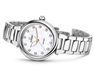 Titoni Miss Lovely Automatic 23978S-622 - Дамски часовник - Img 3