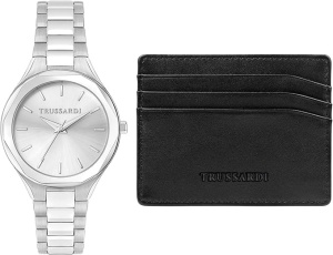 Trussardi Brink R2453157507 - Дамски комплект часовник и калъф за карти - Img 2