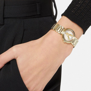 Versace Set VET300221 Луксозен сет дамски часовник с допълнителни каишки - Img 4