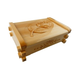 Wood-Carved Jewelery Chest In Various Variants - Img 2
