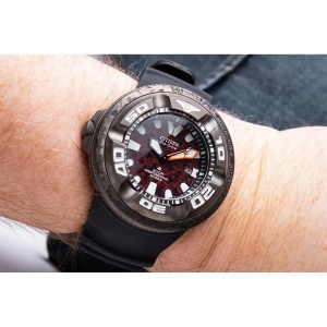 Citizen Godzilla X Promaster Dive Solar BJ8059-03Z - Мъжки часовник - Img 5
