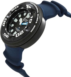 Citizen Promaster Marine Divers Ecozilla Solar BJ8055-04E - Мъжки часовник - Img 2