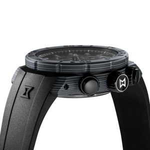 EDOX CO-1 Carbon Chrono Automatic 01125-CLNGN-BUNN - Мъжки часовник - Img 3