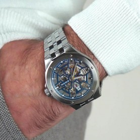 EDOX DELFIN THE ORIGINAL MECANO AUTOMATIC 85303-3M-BUIGB - Мъжки часовник - Img 2