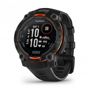 GARMIN Instinct® 3 - 45мм Solar черен с черна каишка