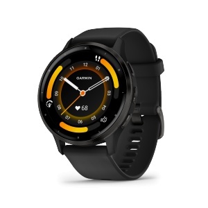 GARMIN Venu® 3 - Slate Bezel with Black Case and Silicone Strap