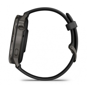 Garmin Venu® 4 - 45 мм, Slate с Black силиконова каишка - Смарт часовник - Img 4